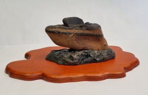 Object stone found in peel river Nundle nsw Australia